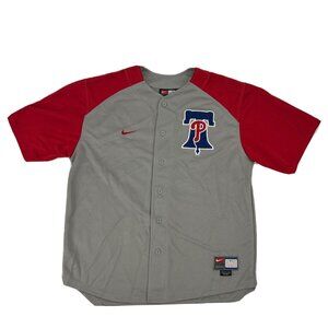 Philadelphia Phillies Jim Thome #25 Baseball‎ Jersey Mens M Gray Nike Team MLB